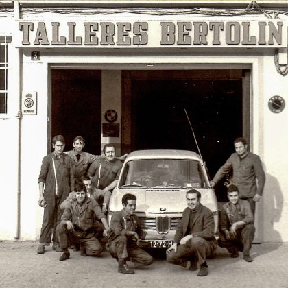 Imagen histórica BMW Bertolín concesionario Valencia